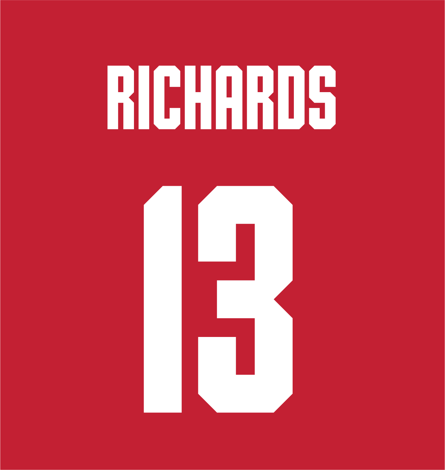 Sarah Richards | #13