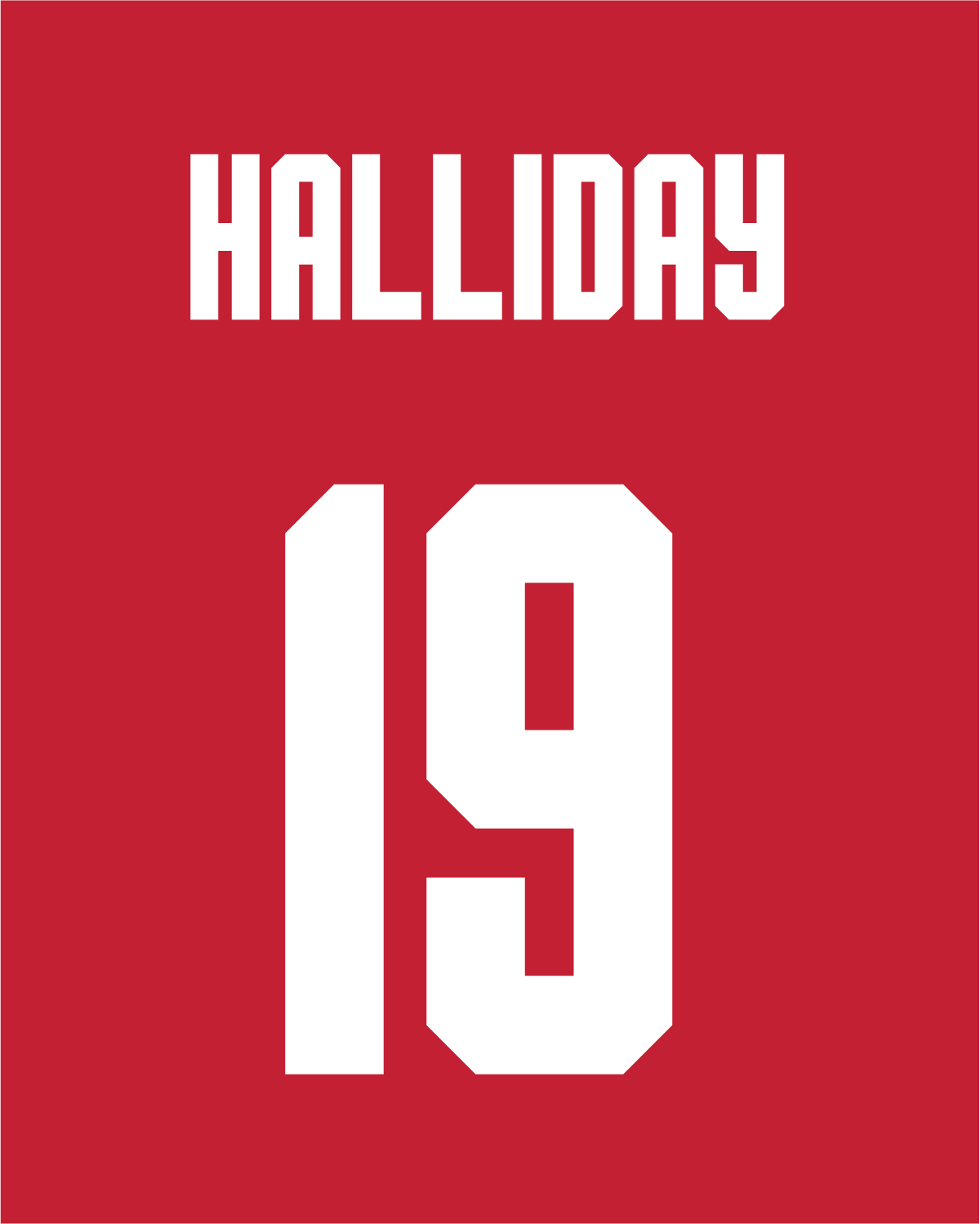 Stephen Halliday | #19