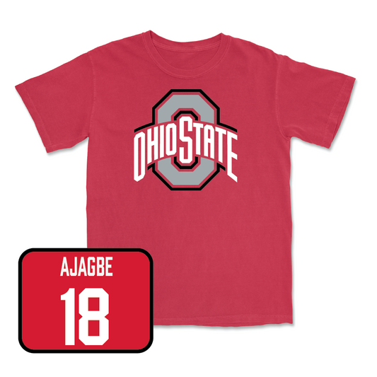 Red Men's Soccer Team Tee  - David Ajagbe