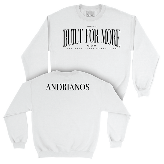 EXCLUSIVE DROP: Ohio State Dance Team "Built For More" Crewneck - Nina Andrianos