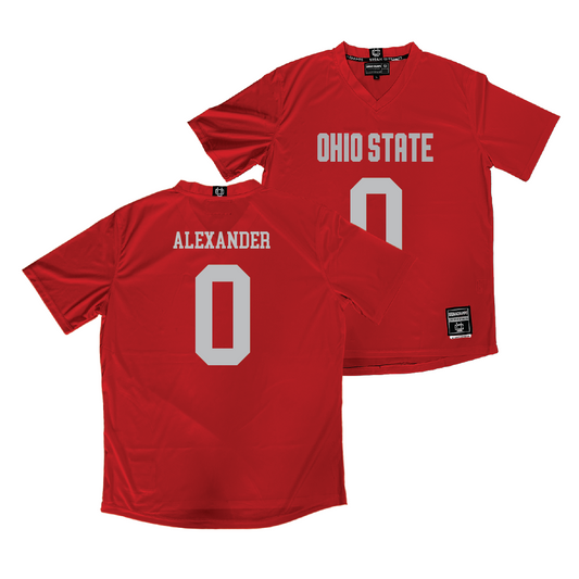 Ohio State Women's Lacrosse Red Jersey - Regan Alexander | #00