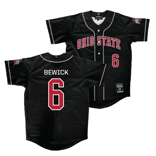 Ohio State Softball Black Jersey   - Sami Bewick