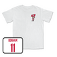 Women's Soccer White Brutus Comfort Colors Tee  - Jacinda Bonham