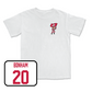 Women's Soccer White Brutus Comfort Colors Tee  - Jadin Bonham