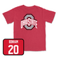 Red Women's Soccer Team Tee  - Jadin Bonham