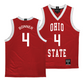 Ohio State Men's Red Basketball Jersey - Dale Bonner | #4