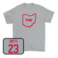 Sport Grey Softball The Tee   - Lorin Boutte