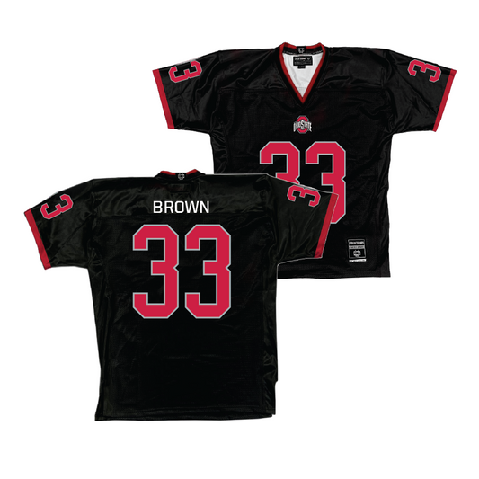 Ohio State Football Black Jersey - Devin Brown