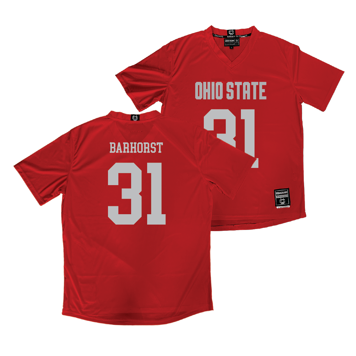 Ohio State Women's Lacrosse Red Jersey - Madeline Barhorst