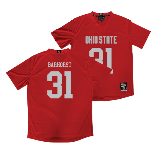 Ohio State Women's Lacrosse Red Jersey - Madeline Barhorst | #31