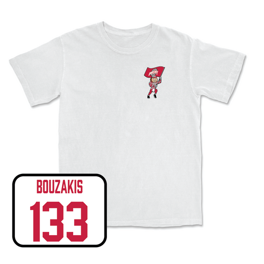 Wrestling White Brutus Comfort Colors Tee - Nic Bouzakis