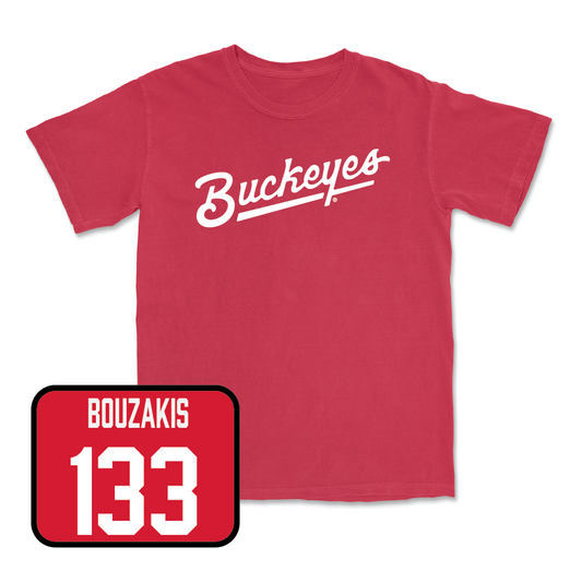 Red Wrestling Script Tee - Nic Bouzakis