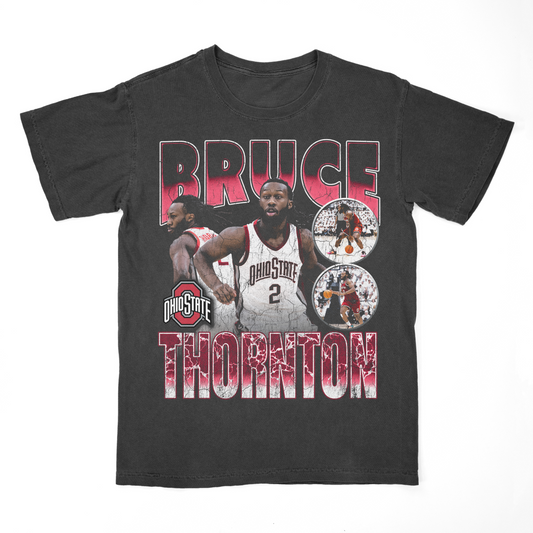 EXCLUSIVE RELEASE: Bruce Thornton 90s Graphic Black Tee