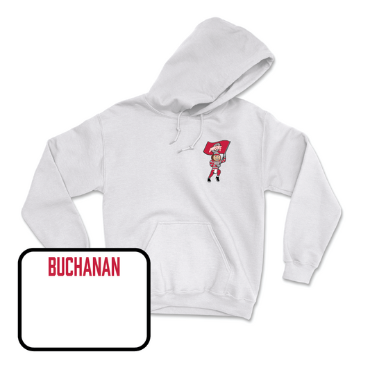 Women's Gymnastics White Brutus Hoodie - Samara Buchanan