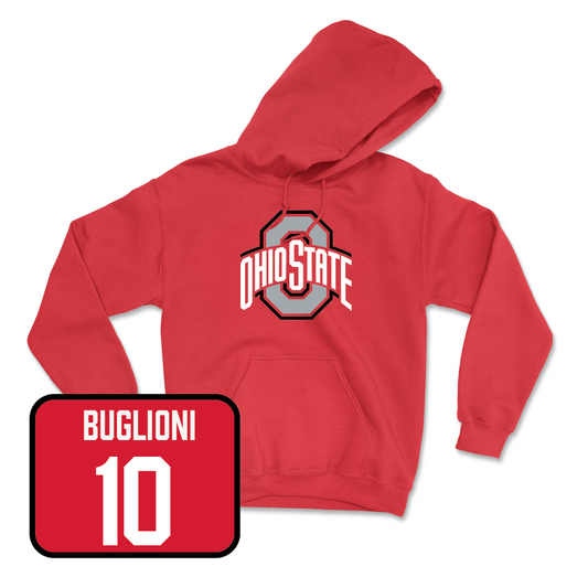 Red Women's Ice Hockey Team Hoodie - Jenna Buglioni