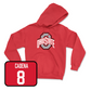 Red Baseball Team Hoodie - Isaac Cadena