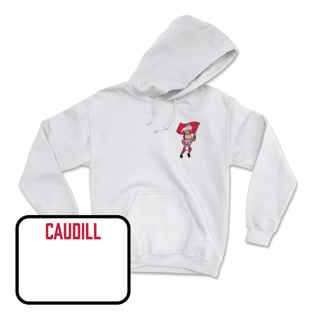 Women's Rowing White Brutus Hoodie - Caroline Caudill