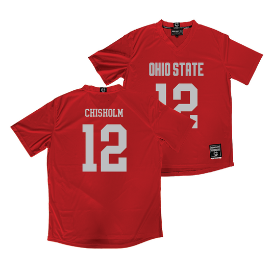 Ohio State Women's Lacrosse Red Jersey - Katie Chisholm