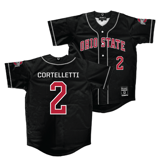 Ohio State Softball Black Jersey - Tegan Cortelletti