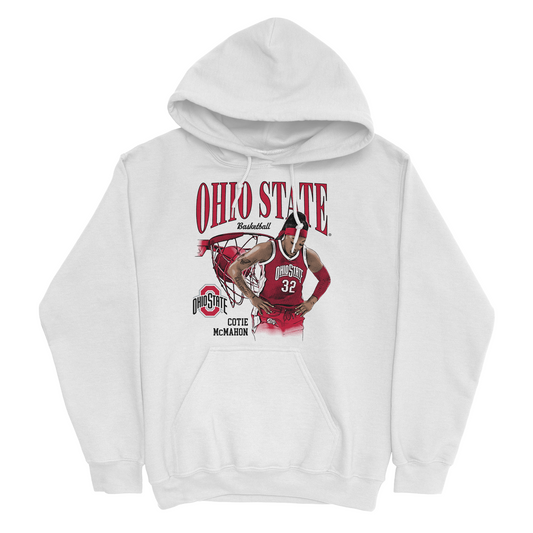 EXCLUSIVE RELEASE: Cotie McMahon Illustrated White Hoodie