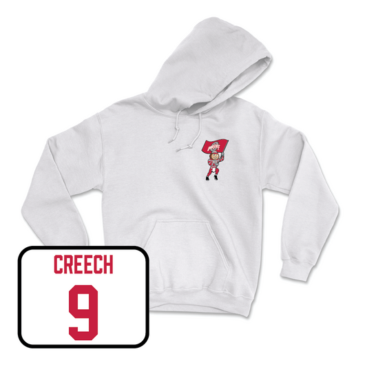 Men's Soccer White Brutus Hoodie - Tanner Creech