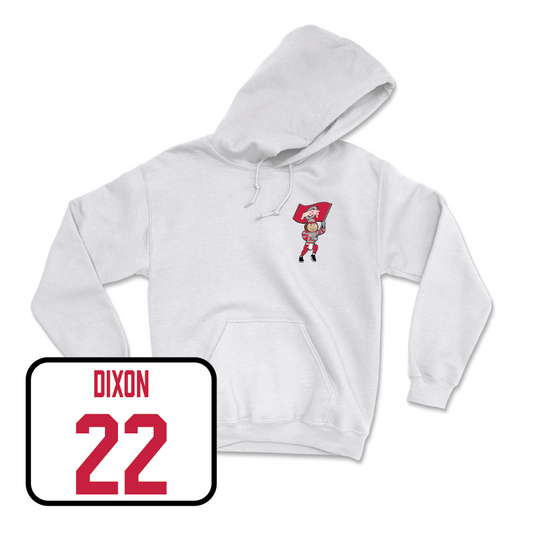 Field Hockey White Brutus Hoodie  - Grace Dixon