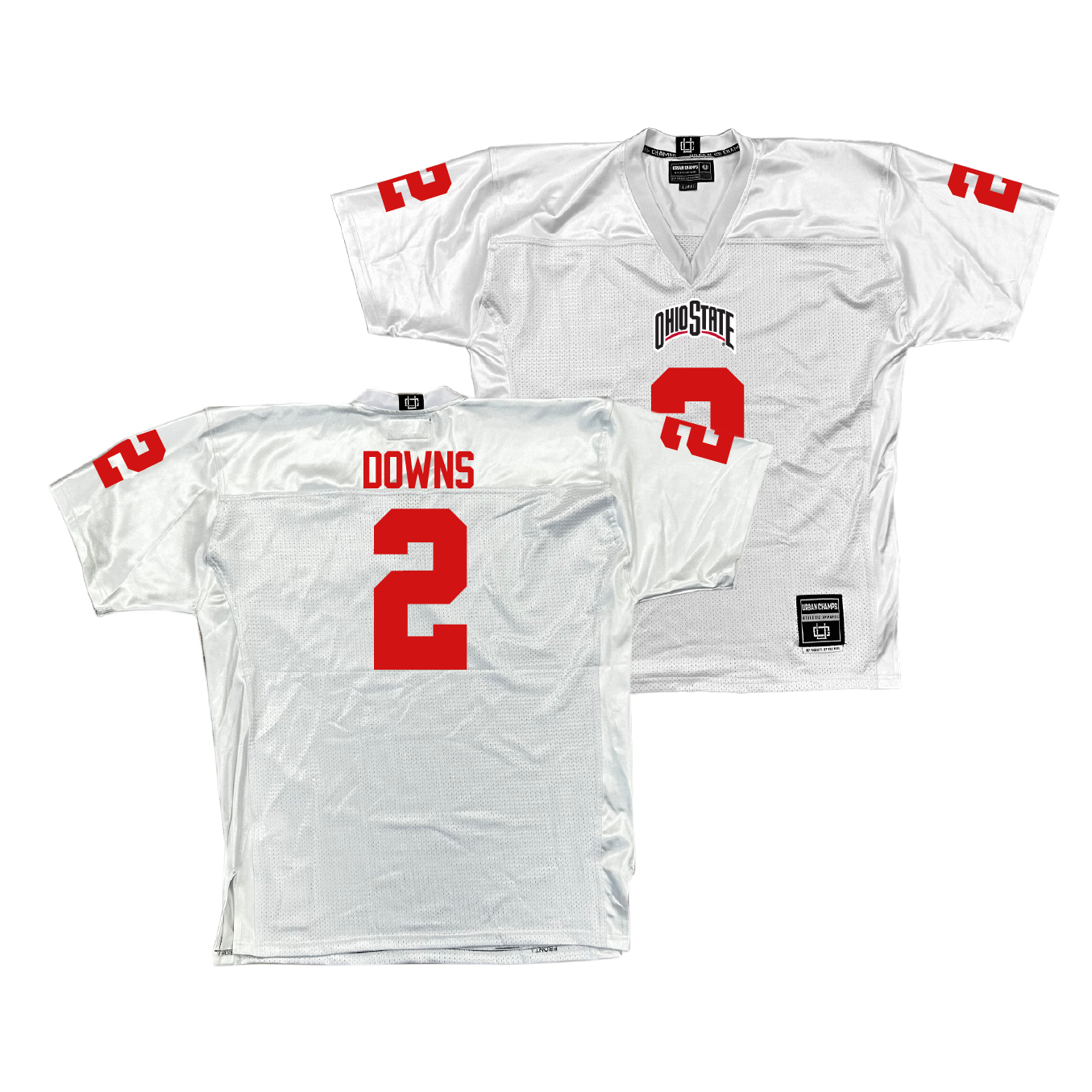 Ohio State Football White Jersey - Caleb Downs | #2