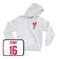 Women's Ice Hockey White Brutus Hoodie - Joy Dunne