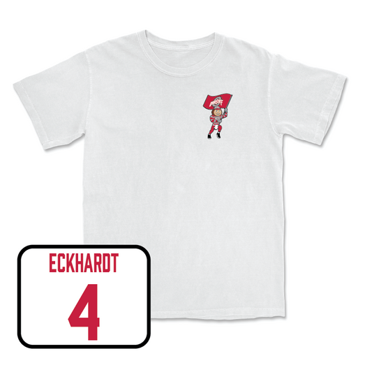 Baseball White Brutus Comfort Colors Tee  - Justin Eckhardt