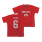 Ohio State Men's Lacrosse Red Jersey - Elijah Fisher | #6