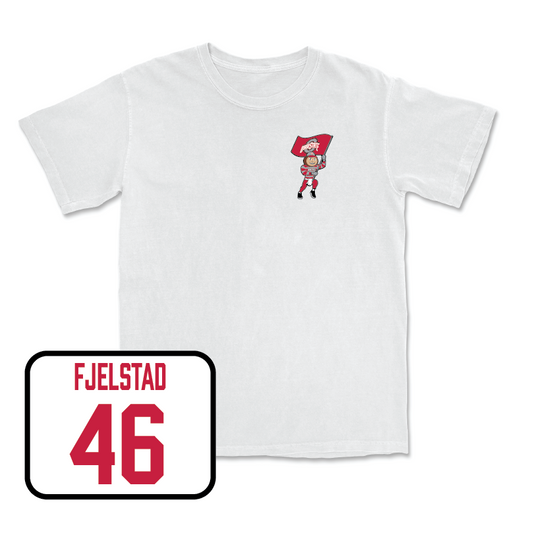 Baseball White Brutus Comfort Colors Tee  - Zach Fjelstad