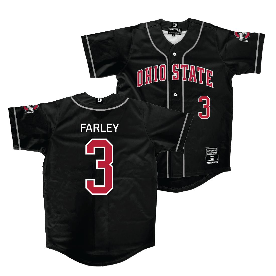 Ohio State Softball Black Jersey - Kaitlyn Farley | #3