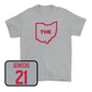 Sport Grey Softball The Tee   - Kassandra Gewecke