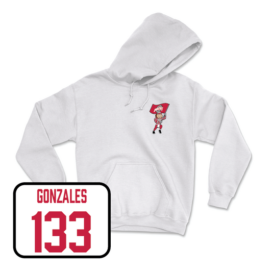 Wrestling White Brutus Hoodie - Andre Gonzales