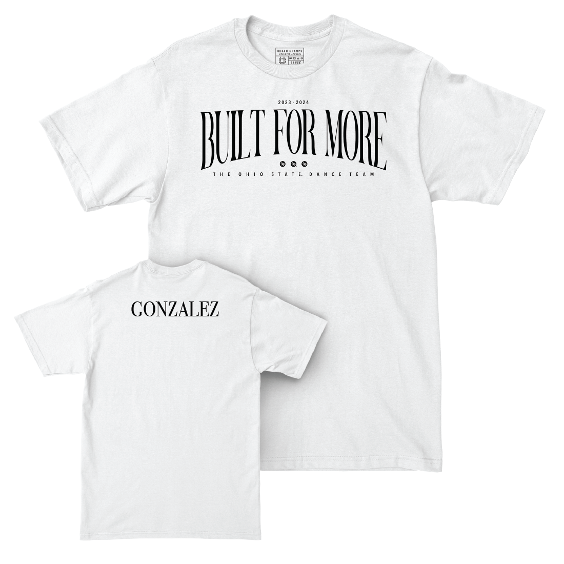 EXCLUSIVE DROP: Ohio State Dance Team "Built For More" T-Shirt - Berlynn Gonzalez