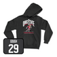 Black Football Gridiron Hoodie  - Glorien Gough