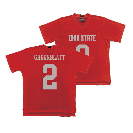 Ohio State Men's Lacrosse Red Jersey - Thomas Greenblatt | #2
