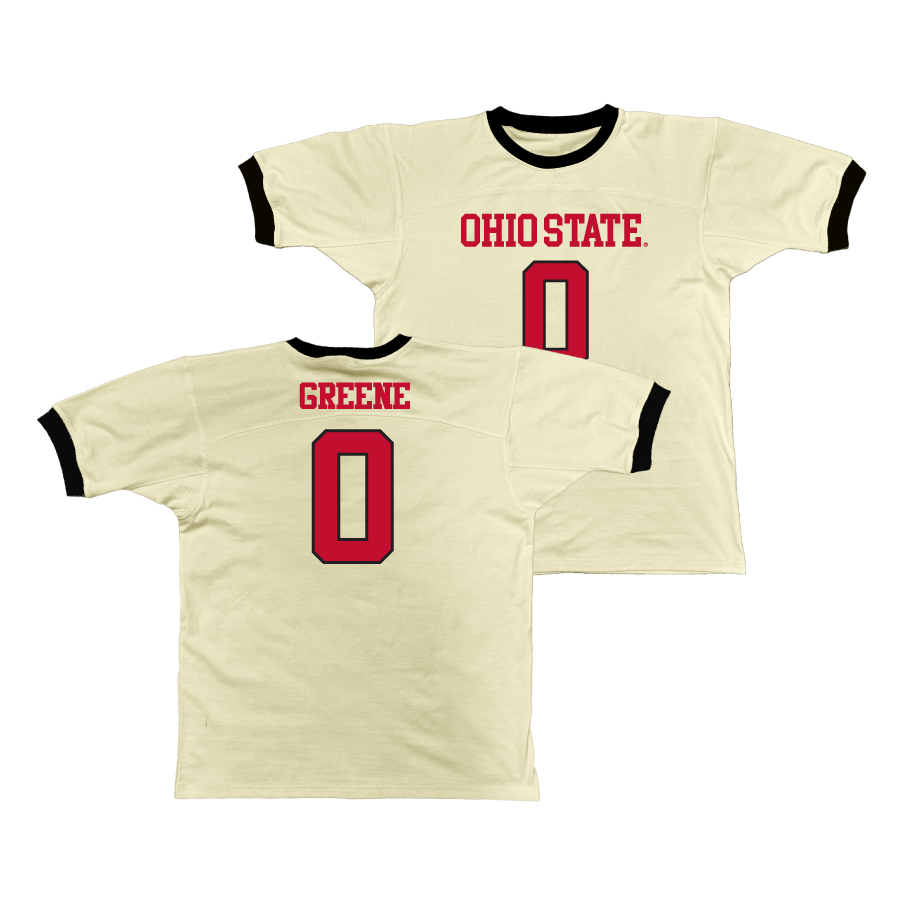 Ohio State Retro Ringer Tee - Madison Greene