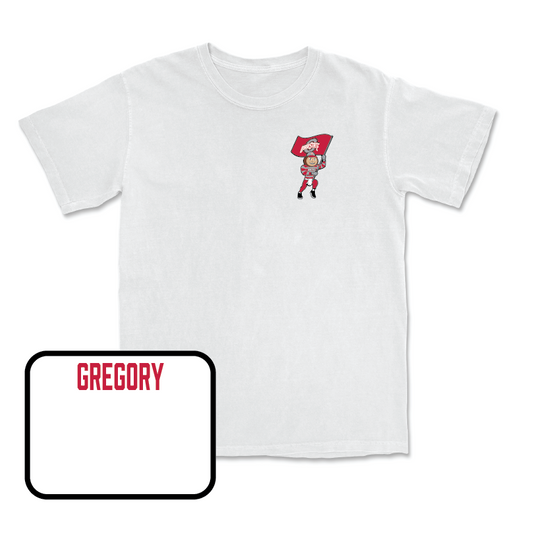 Women's Gymnastics White Brutus Comfort Colors Tee  - Mallory Gregory