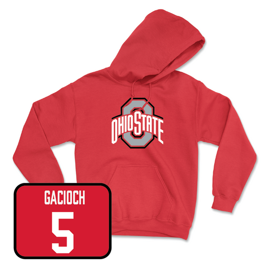 Red Women's Soccer Team Hoodie - Mirann Gacioch