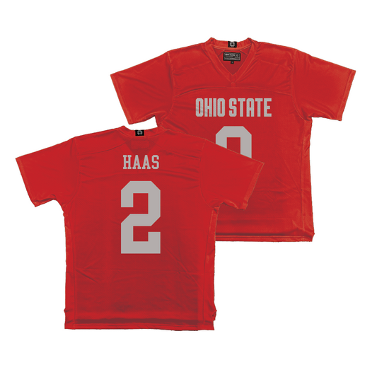 Ohio State Men's Lacrosse Red Jersey  - Garrett Haas