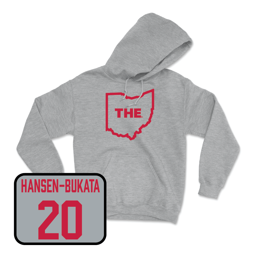 Sport Grey Men's Ice Hockey The Hoodie  - Aiden Hansen-Bukata