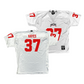 Ohio State Football White Jersey - Zach Hayes | #37