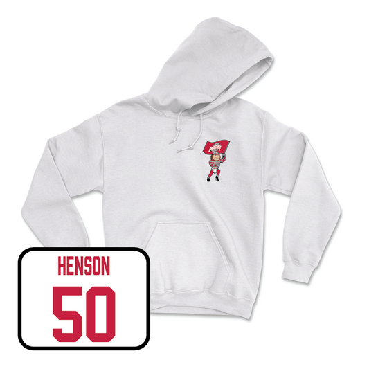 Baseball White Brutus Hoodie  - Will Henson