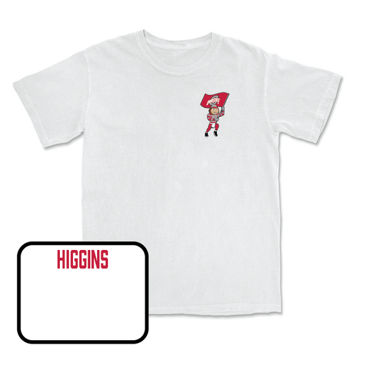 Track & Field White Brutus Comfort Colors Tee  - Victoria Higgins