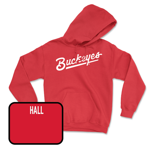 Red Swimming & Diving Script Hoodie - Paige Hall
