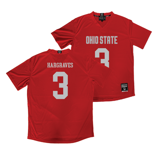 Ohio State Women's Lacrosse Red Jersey - Annie Hargraves | #3