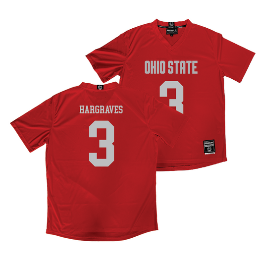 Ohio State Women's Lacrosse Red Jersey - Annie Hargraves