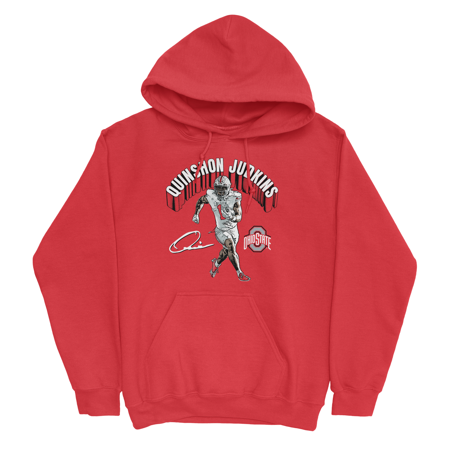 EXCLUSIVE RELEASE: Quinshon Judkins Classics Red Hoodie