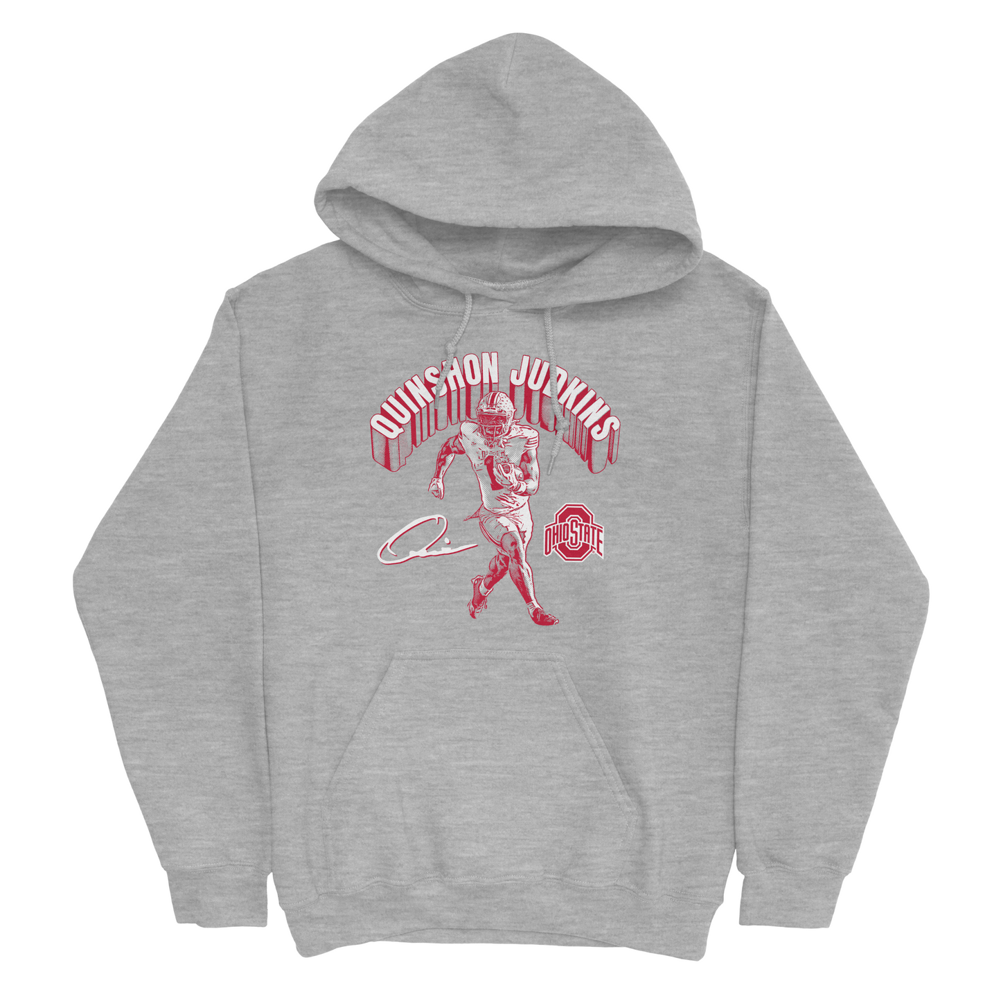 EXCLUSIVE RELEASE: Quinshon Judkins Classics Sport Grey Hoodie